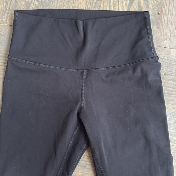 New SAVVI Leggings Compression Mid to high Waist Medium  Black - Picture 2 of 5